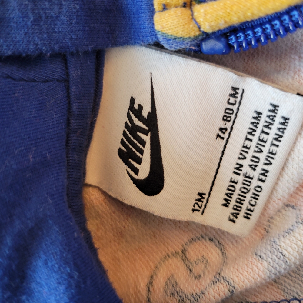 Nike Blue and Orange Graphic Jumpsuit - Picture 4 of 4